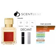 💯 Original Baccarat Rouge 540 EDP - 3ml / 5ml Decant / Travel Spray Perfume