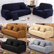 Raya Sarung Sofa Elastic Sofa Cover Regular or L Shape Universal Slipcover Seat Cover (Free Foam Sticks)