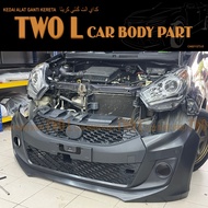 PERODUA MYVI IKON ICON SE ADVANCE 1.5CC 2014 FRONT BUMPER BUMPER DEPAN DAN FOG LAMP