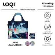 LOQI Urban Foldable Recycle Reusable Bag - Singapore