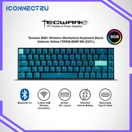 Tecware B68+ Wireless Mechanical Keyboard Black - Gateron Yellow (TWKB-B68P-BK-ZGYL)
