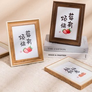 American Style Photo Frame Table Simple Creative 20cm 23cm 27cm A4 Art Photo Wall Hanging A3 Art Cal