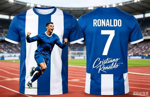 AI Men's Jersey GPT Ronaldo #7 Special Edition Men's and Children's Commemorative Football Jerseys P