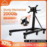 Engine Stand Hydraulic 2000LBS 360° Rotary Engine Turnover Frame Fix Type Car Service Enjin Kereta支架