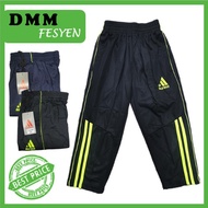 SELUAR SUKAN TRACKSUIT BUDAK &amp; DEWASA LINE KAKI TIDAK BERCERUT 1260 / SELUAR TRACK PANJANG / SELUAR TRACKSUIT UNISEX