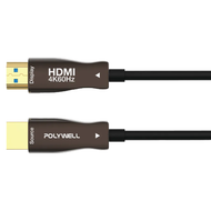 POLYWELL 寶利威爾 HDMI AOC光纖線 4K 60Hz UHD  20m  1條