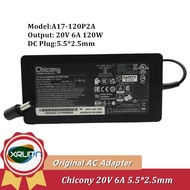 Genuine Chicony A17-120P2A ​A120A057Q 120W AC Adapter 20V 6A Charger For Intel NUC 12 Pro Kit NUC12W