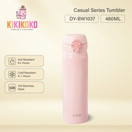 Casual Series 480ML 316 Stainless Steel Insulated Water Bottle Thermos for Office & Students Hot And
