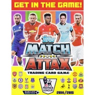 [Leicester City] 2014/15 Match Attax Football Normal Cards