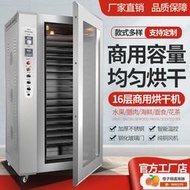 [臺灣專供]商用大型香腸臘腸肉類食品烘乾機 家用小型果蔬筍乾脫水機烘乾箱