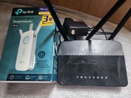 D Link DIR 859 Wireless Router (available ) TP Link AC1750 Extender (sold)