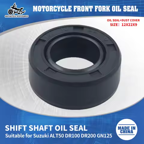 SJ 12X22X9 Inner Diameter NBR Nitrile Rubber Shaft Seal Skeleton Oil Seal Frame Seal Gasket For Suzu