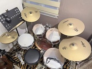 Yamaha 鼓組連 Zildjian 銅鈸