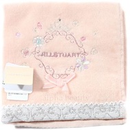 日本Jill Stuart 寶石花環柔軟手巾毛巾 10寸 Flower Gems Mini Towel Handkerchief
