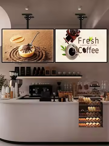 Ultra Thin LED TV Light Box Menu Board Led Light Box Menu Board Hanging for Restaurant Menu Board Di