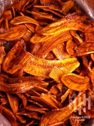 Kerepek Pisang Berangan Manis / Berangan Banana Chips (Sweetened)