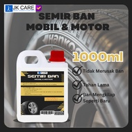 Semir Ban PREMIUM Pengkilap Ban &amp; Penghitam Ban Mobil Motor 1 Liter