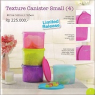 texture canister tupperware