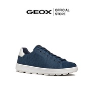 GEOX รองเท้าผ้าใบผู้ชาย รุ่น U SPHERICA ECUB-1 - NAVY FW24 (U46GPCC4002M_F4BLXX)