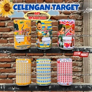 (6 PCS) TARGET GET 600K PIGGY BANK | TIN PIGGY BANK | PIGGY BANK FOR SAVINGS | JUMBO PIGGY BANK | Ch