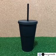 แก้วสตาร์บัคส์ Starbucks ST-Acrylic 16oz. CC Black Matte (สีดำด้าน) ของแท้100%