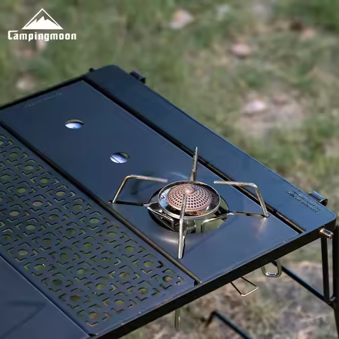 Spider furnace unit plate stainless steel with gas tank support plate SOTO Spider furnace IGT table 