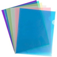 L Shape Folder Color  A4 size, F4 size ( price per piece)