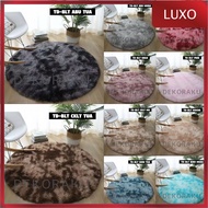 LUXO - Tie Dye Carpet RoundOMBRE floor carpet 1 meter