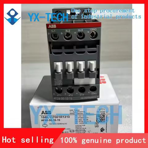 In stock ABB Contactor AF09-30-10-13 100-250V50/60HZ-DC 1SBL137001R1310
