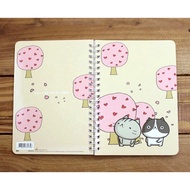 Self-Filling Simple Weekly Meter Book (Star Cat Cherry Blossom Tree)|Art House 58004 [Nobel Online Mall]