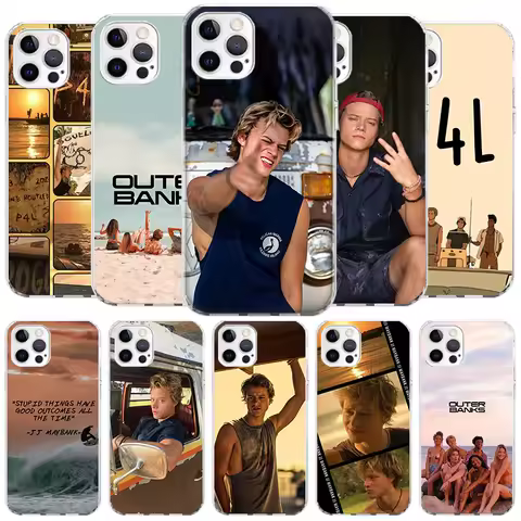 Outer Banks JJ M-Maybank Cover Phone Case For iPhone 16 17 Air 15 14 Pro Max 16E Phone Case 13 Mini