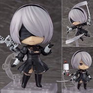 NieR: Automata Q1475 2B figure, interchangeable face chibi Nendoroid.