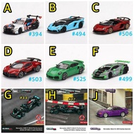 MINI GT 1/64 Daniel M4 SVJ DIVO TARMAC F1 494 499 394 503 525 506