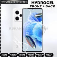 Hydrogel Front + Back Screen Protector Xiaomi Redmi Note 13 Pro+ / Note 13 Pro / Note 13