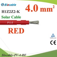 (Specify The Number) Solar Wire PV1 H1Z2Z2-K 1x4.0 Sq.mm. DC Cable PV1-F Red Solar Cable