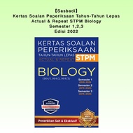 【Sasbadi】Kertas Soalan Peperiksaan Tahun-tahun Lepas STPM Biology Actual & Repeat Semester 1,2,3 Edi