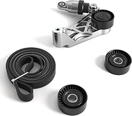 90K-39415 Serpentine Belt Tensioner Drive Component Kit Fit for Jeep Wrangler JK 3.6L 2012-2018, Eng