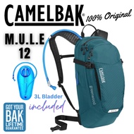 CAMELBAK M.U.L.E. 12 Hydration Pack 100 oz (MTBs best friend Mule with Crux 3L Reservoir)