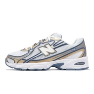 NB Casual Shoes 740 Men's Women's Fog Blue Champagne Gold Retro Sneakers [ACS] U740HB2-D ADSP