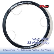 700C Odessy 32 Hole Alloy Double Wall Bicycle Rims Fixie Hybrid Roadbike 700C Rim Odessy 32H 3.8cm B