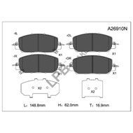 (FRONT) Honda CR-V TLA TME 2.0 2.4 17'- RW1 RW2 RW3 RW4 RW5 RW6 CRV LPB Disc Brake Pad A26910