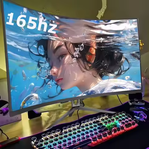 FY High Refresh Rate Gaming Monitor 144Hz 165Hz LCD Screen 2K 4K Resolution 19/21/24/27/28/32 Inch F