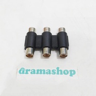 RCA female jack hole H-3 RCA jack connection connector 3-3