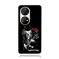 Case HP Huawei P70 P60 P50 P40 P30 P20 P10 Pro TPU Rubber AC DC angus young