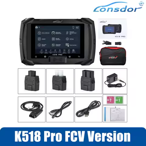 Lonsdor K518 PRO FCV Version All-in-One Key Programmer 5+5+N Car Series Free Use Full Functions Free