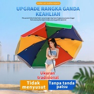 TENDA E.HOME Beach umbrella 280CM Cafe Umbrella/ Rainbow Tent Umbrella/ 180-280cm.