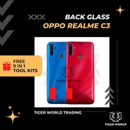 TigerWorld OPPO REALME C3 Back glass/battery cover/battery housing/back cover battery housing