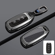 For Ford Territory EV Car Remote Key Case 3 Buttons Protection Key Shell Keychain Housing Holder Aut