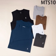 M-3X)2025 ON dry-fit sando men's fitness training basketball sports sleeveless plain Vest MTS10
