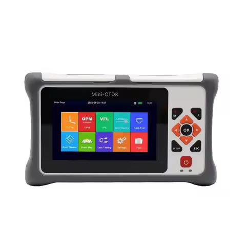 OTDR Mini OTDR Reflectometer with OPM OLS VFL Touch Screen 850nm 1310nm 1550nm 1610nm 1625nm 1650nm 